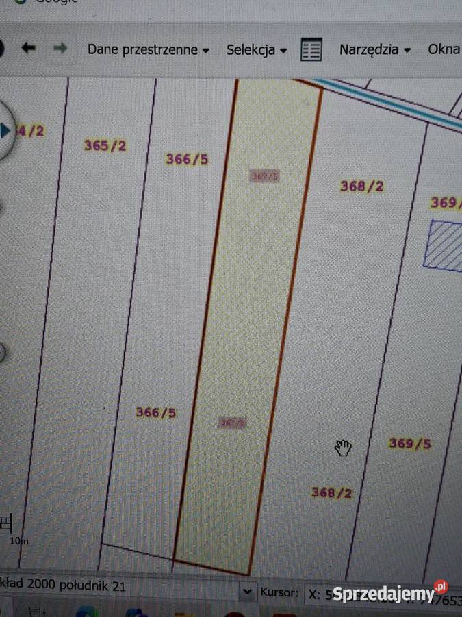 Działka Prochownia Kielce 2389m2