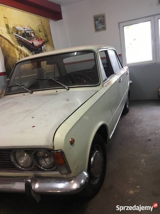 125p 1972r 1300ccm biegi kierownicy biały Tarnowskie Góry