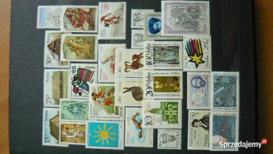 Znaczki luzaki 1986 r Myszków