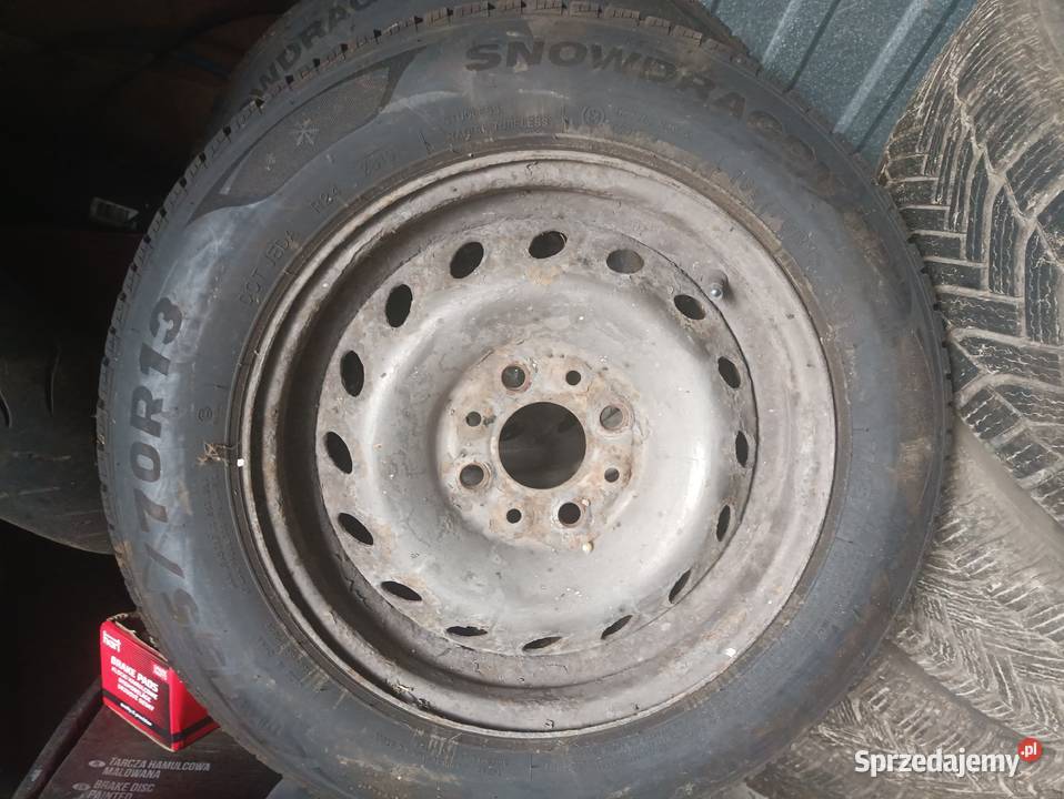 2 koła zimowe 13 ładne Fiat Seicento Piekoszów