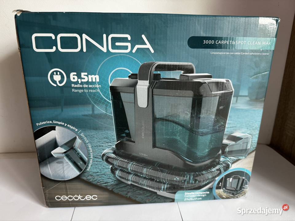 Cecotec Conga 3000 CarpetSpot Clean XTreme Wrocław sprzedam
