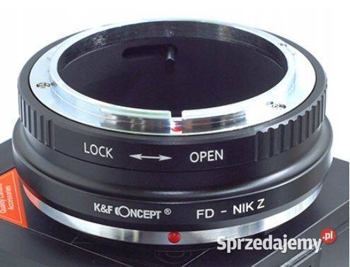 Adapter Canon FD na NIKONZ jakość ma znaczenie mazowieckie Warszawa