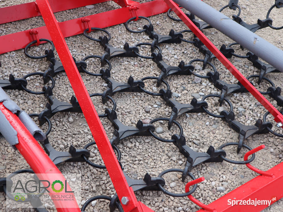 Włóka łąkowo polowa AgroFactory 4 5 6 8m Inter nieuszkodzony Iława
