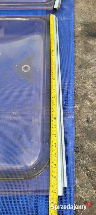 Fleetwood Colchester przyczepa kempingowa szyba