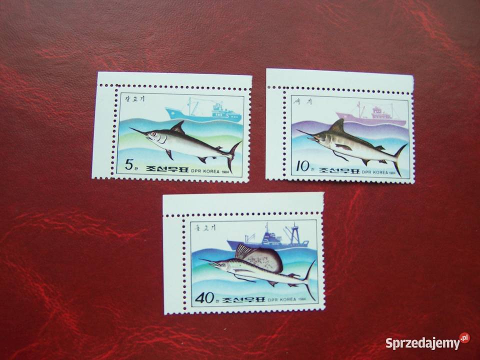 Korea 1984 MNH Mi 248688 Fauna Ryby śląskie Tychy