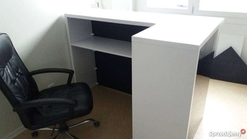 Lada recepcyjna narożna Recepcja Lada sklepowa L Wyposażenie firm Usługi dla firm śląskie Będzin