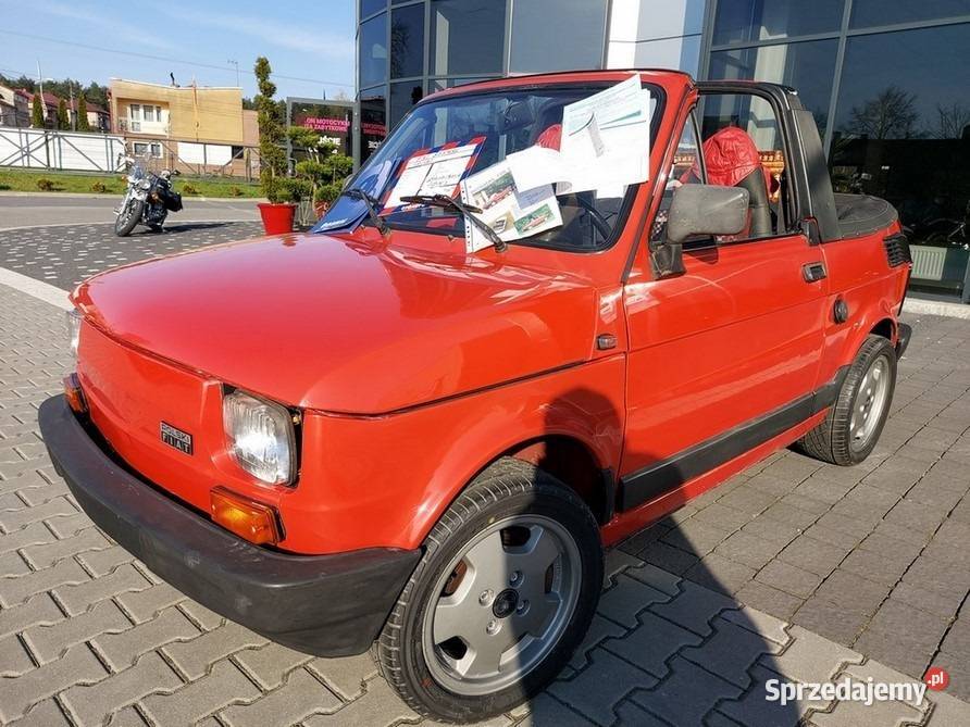 34 sztuki fiat Bosmal Cabrio fabryczny lakier 126 Chrzanów