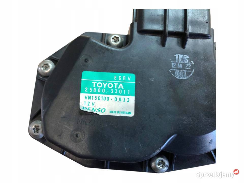 Toyota Auris I E15 Lift 12r 14 D4D 90 Zawór EGR świętokrzyskie Skarżysko-Kamienna
