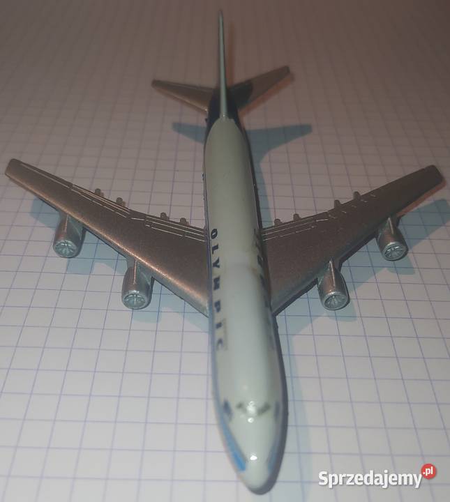 Model samolotu Boeing 747 firmy SCHABAK Germany Gdańsk
