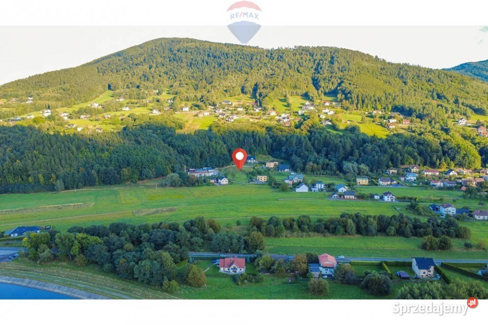 Działka budowlanorolna 1842 m Porąbka