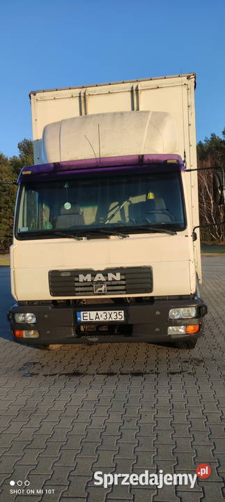 Sprzedam MAN ciężarowy stan 3720kg łódzkie Grabia Trzecia sprzedam