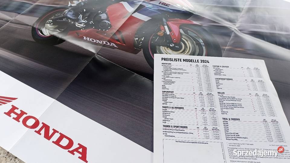 HONDA Dax Forza CBR CMX i inne Program modeli Bytom