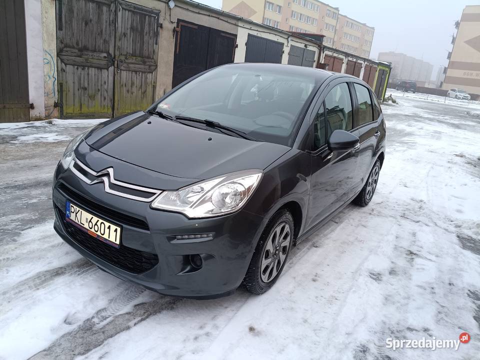 Citroen C3 benzyna 12 2015 Kłodawa