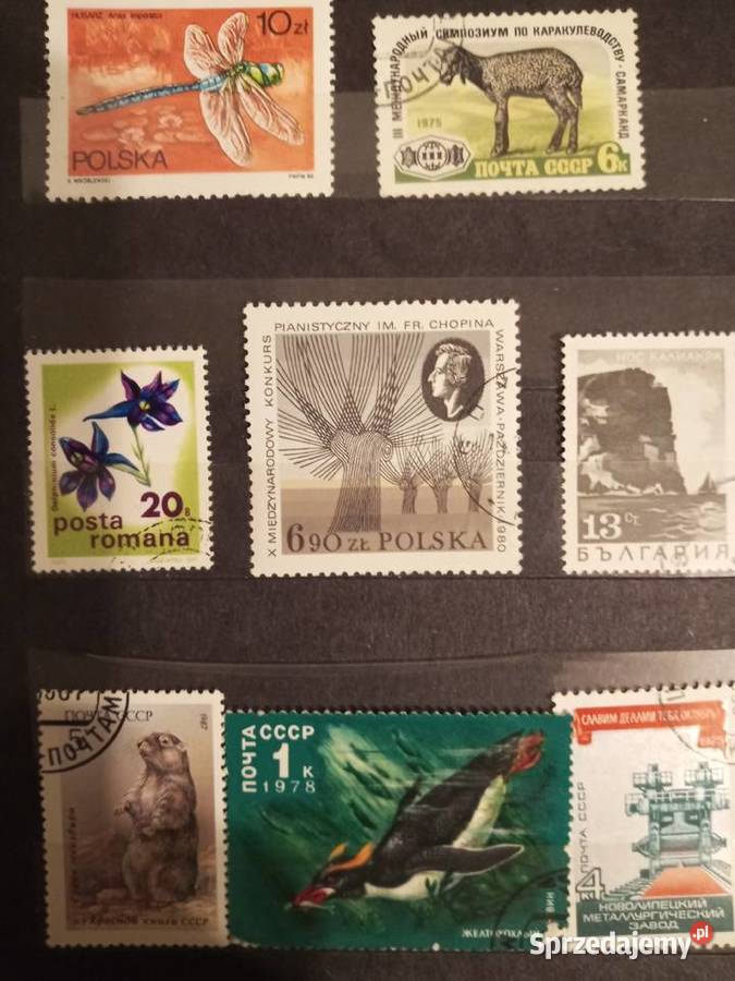 ZNACZKI POCZTOWE zachodniopomorskie sprzedam