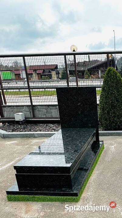 Nagrobek pojedynczy 190x90 naturalny kamień Skarżysko-Kamienna sprzedam