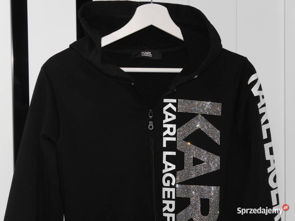 Karl Lagerfeld śliczna bluza cyrkonie 36 S dolnośląskie