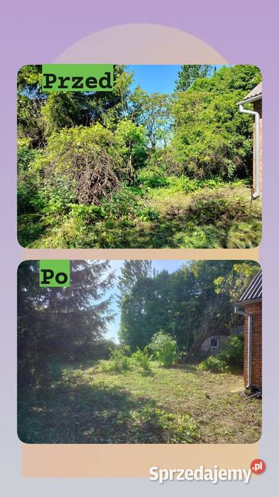 Usługa do działek ogrodów i prac przydomowych