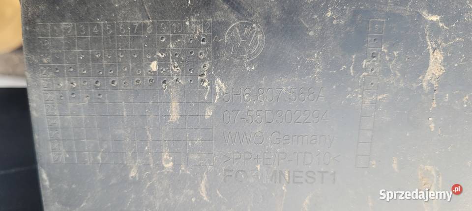 VW GOLF VIII 8 DOKŁADKA SPOILER ZDERZAK TYŁ Ruda Śląska