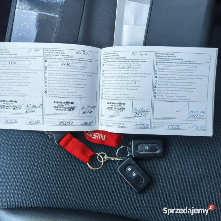 Nissan Note ks serwisowa bezwypadkowy navi Janów Lubelski