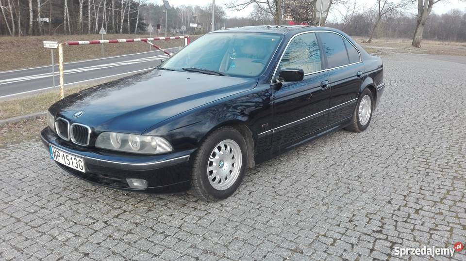 BMW e39 28 z gazem sekwencja 1998 full wypas nieuszkodzony Sierpc
