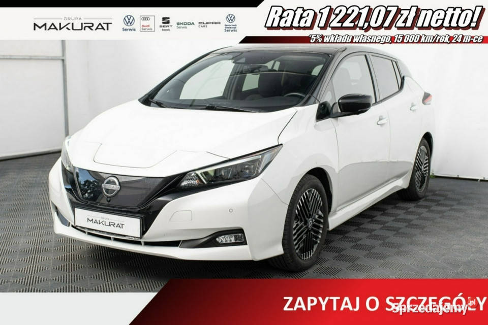 Nissan Leaf PY7368740kWh NConnecta Podgrzf Pępowo sprzedam