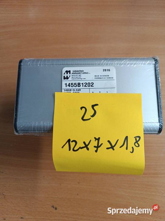 Obudowy Hammond różne wymiary sprzedam
