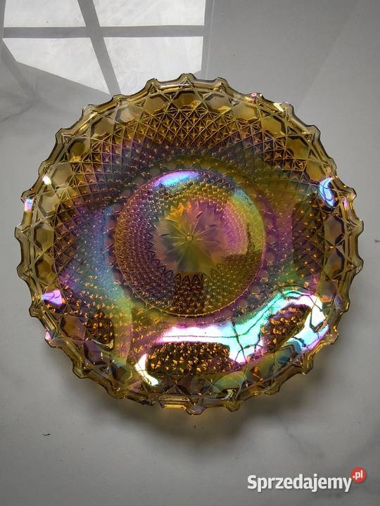 Miska szkło karnawałowe Strzegom