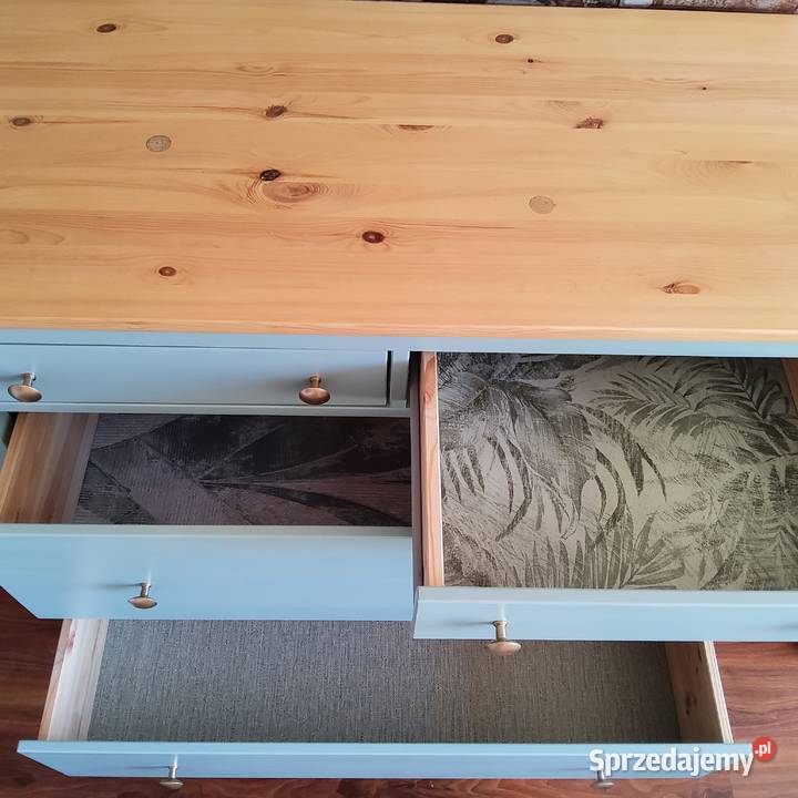 Komoda drewniana ikea hemnes bielizniarka szafka Warszawa