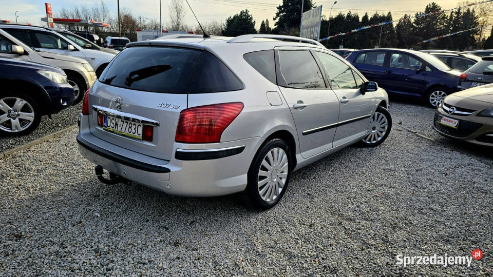 Peugeot 407 SW 22 BenyznaSuper Wyposażenie elektryczne lusterka Peugeot Świdnica