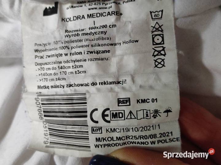 kołdra Mecicare AMW Nawrot antyalergiczna Kielce