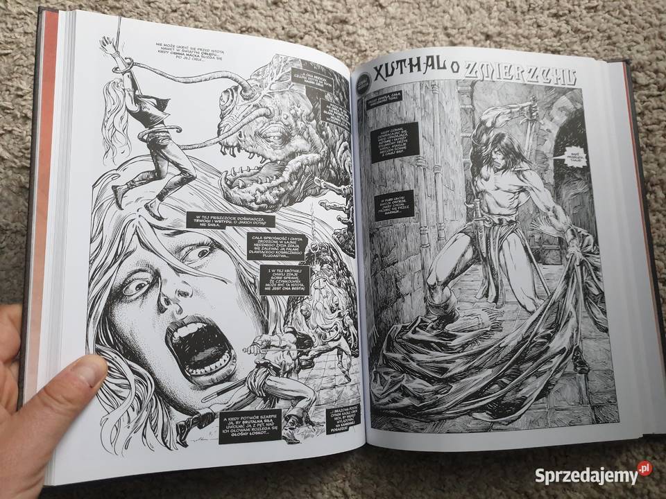 CONAN BARBARZYŃCA kolekcja tom 7 Koszmar z twarda okładka  Gdynia