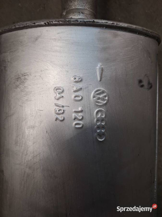 Audi 80 B4 ABT tłumik końcowy Sosnowiec