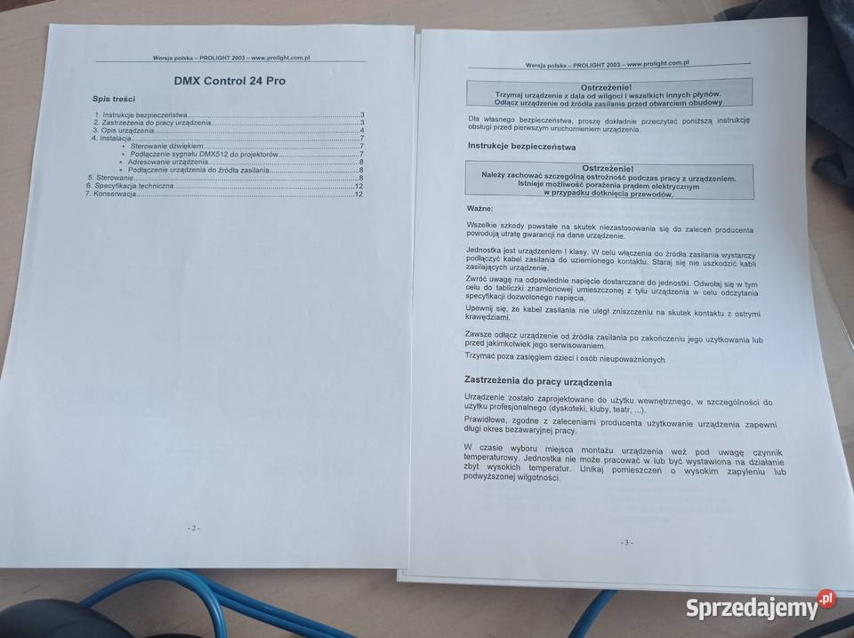 Sterownik świateł DMX Control 24Pro światło i efekty Drawsko Pomorskie