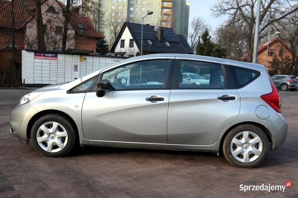 Nissan NOTE VISIA EU6 2015 12 benzyna LPG Kraków