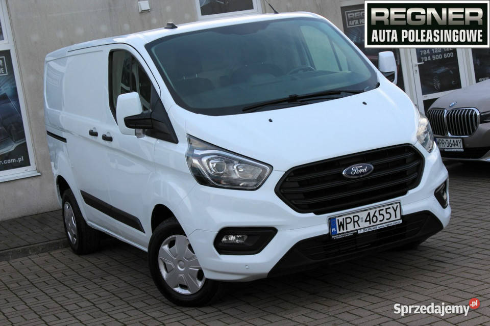 Ford Transit Custom 3osobowy FV23 130 VAT1 klimatyzacja mazowieckie Sokołów