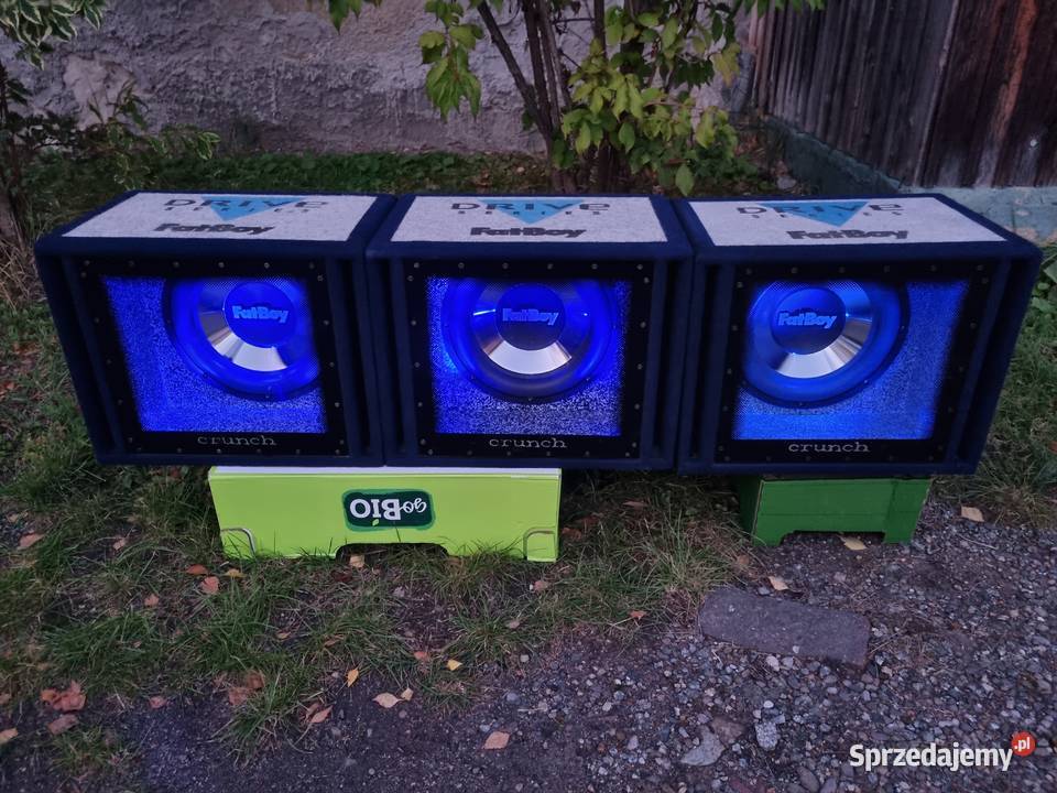Tuba Subwoofer Skrzynia Basowa CRUNCH FAT BOY dolnośląskie Dzierżoniów sprzedam