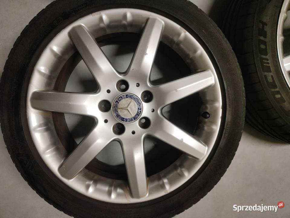 Felgi aluminiowe 17 Mercedes CKlasa W203 komplet zachodniopomorskie Szczecin