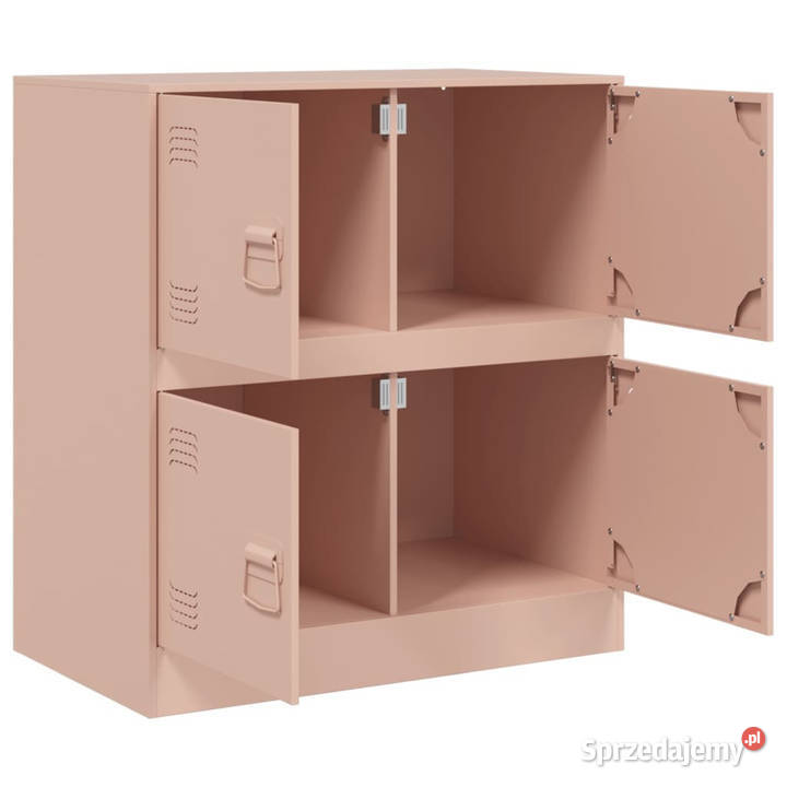 Szafka boczna różowa 67x39x73 stal WM841650 Warszawa sprzedam