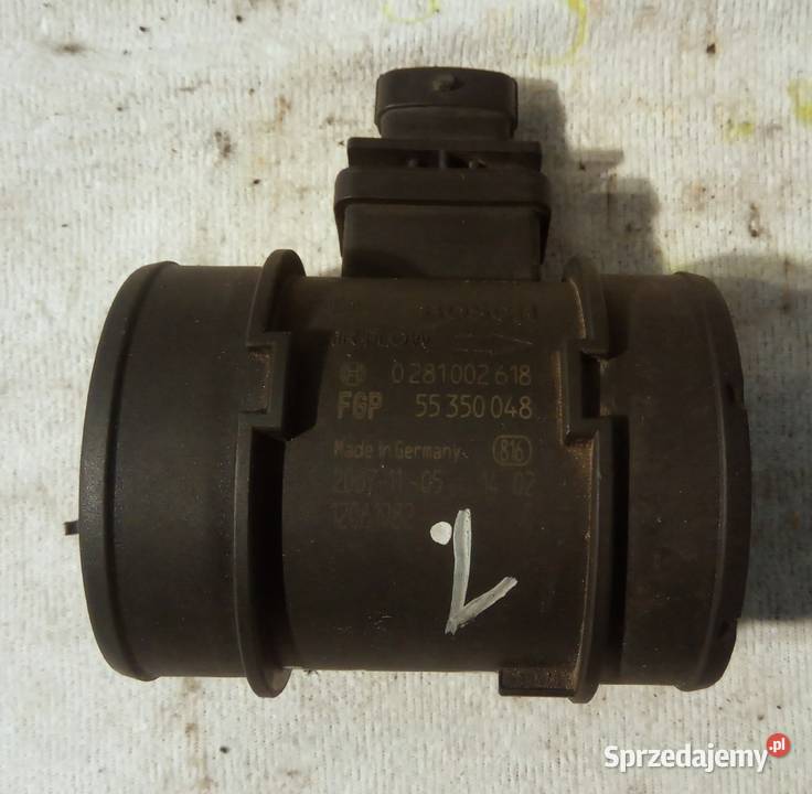 PRZEPŁYWOMIERZ OPEL ALFA FIAT SAAB 0281002618 osobowe Mielęcin