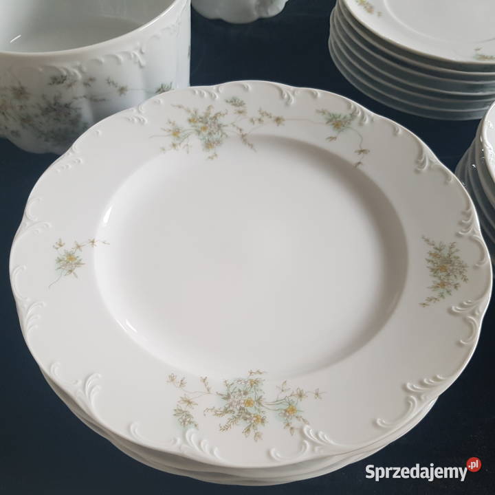 Rosenthal Monbijou Grune Gruene Ranke porcelana mazowieckie sprzedam