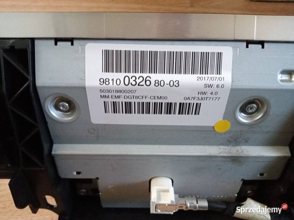 wyświetlacz monitor peugeot 5008 Krotoszyn