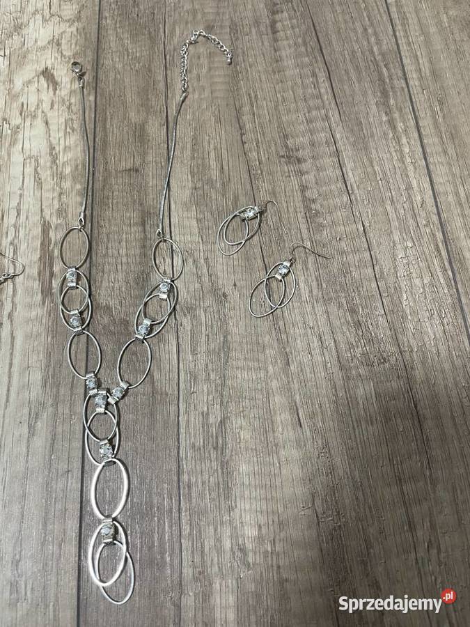 Komplet biżuterii damskiej zestaw łańcuszek i Chełm