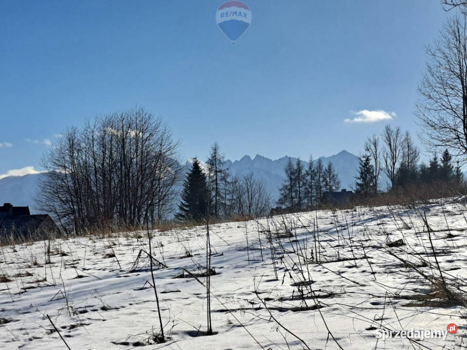 DZIAŁKA Z WIDOKIEM NA TATRY Grunty i działki