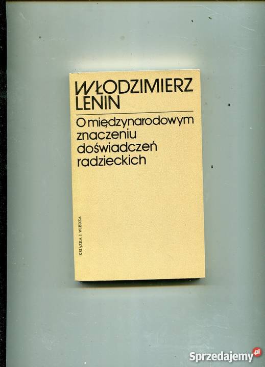 O międzynarodowym znaczeniu doświadczeń Szczecin sprzedam