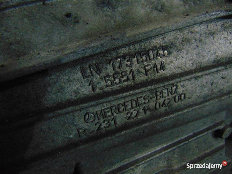SKRZYNIA BIEGÓW AUTOMAT W212 22 CDI 2122704300 Skrzynie biegów automatyczne