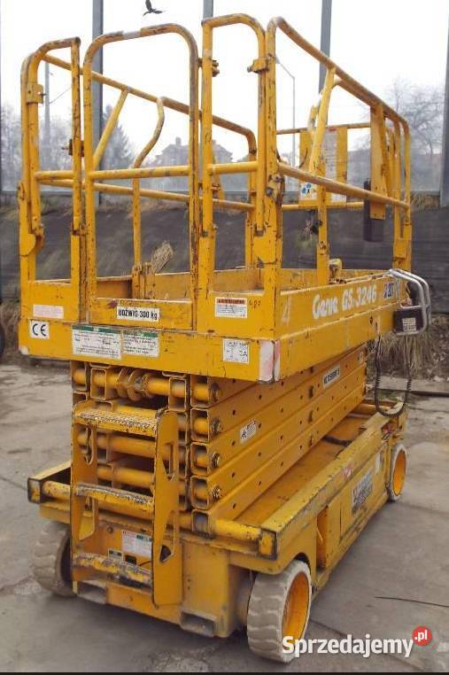 Podnośnik nożycowy GENIE GS 3246 207 Koła podkarpackie Jasło