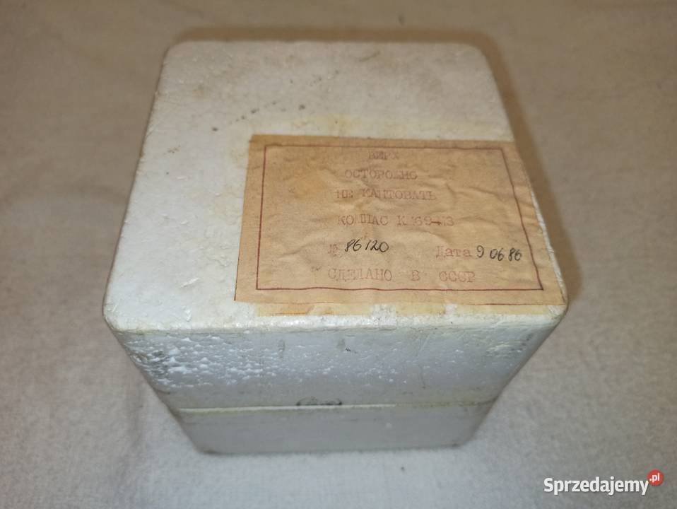Antyk 1986r kompas morski magnetyczny