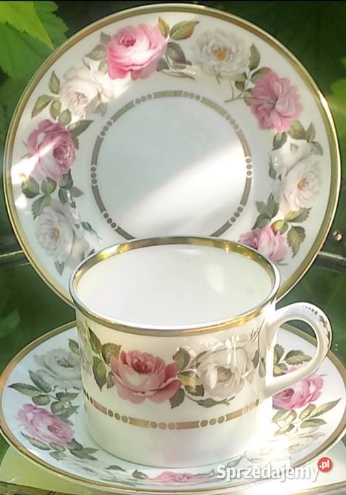 Porcelana zdobiona motywem róż Pabianice