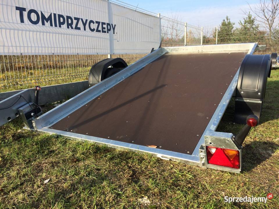 Przyczepa platforma hamowana pod maszyny NEPTUN Piła