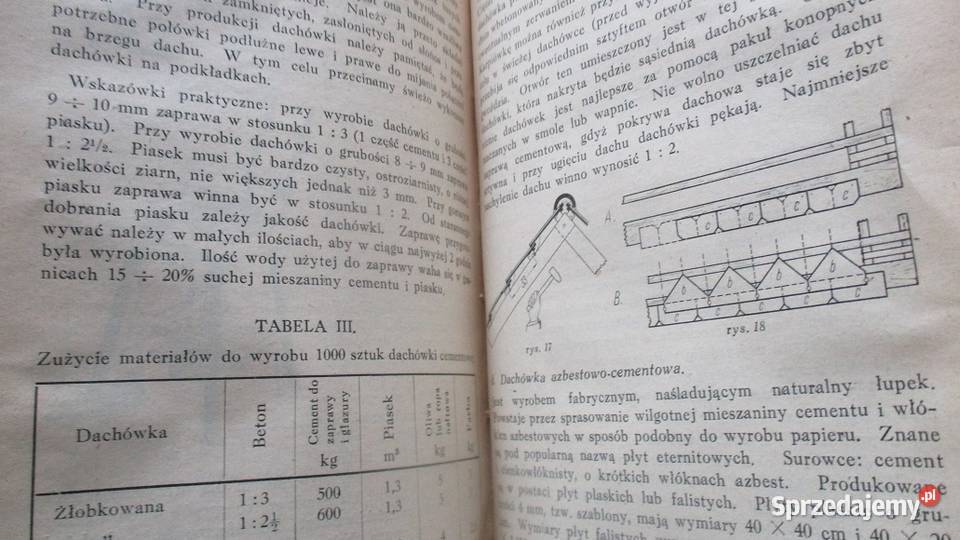 Podręcznik budowlany 1947 budownictwo technika łódzkie Łódź sprzedam